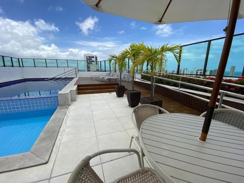 Sm 504 - Excelente Flat Funcional Padrao Beach Class Recife Buitenkant foto